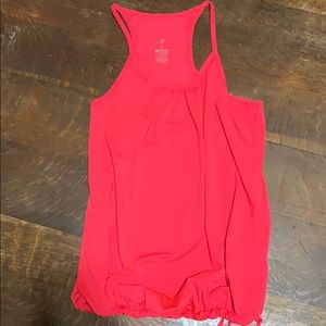 Loose workout tank